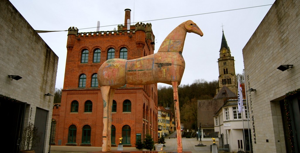 Horse Sculpture Kunsthaus Würth