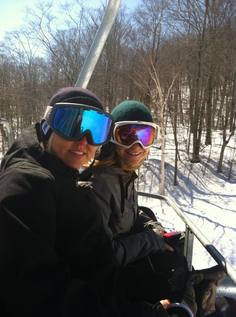 Michelle and Sarah in Stowe