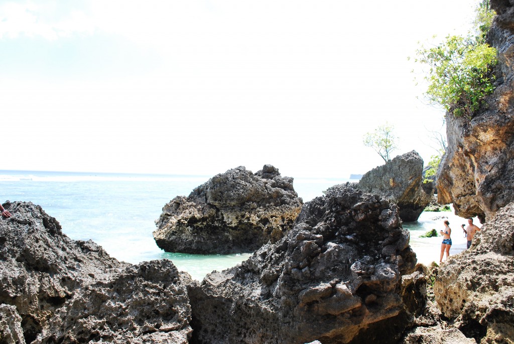 Rocks and Ocean at Padang Padang